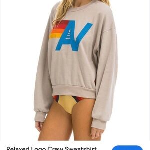 Aviator Nation XS Sweatshirt - SAND